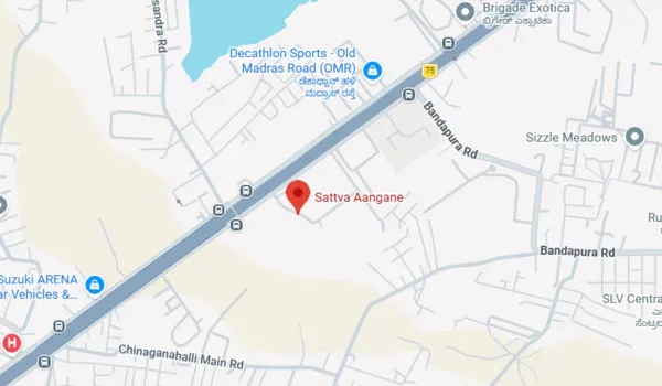Featured Image of Sattva Aangane Location 
